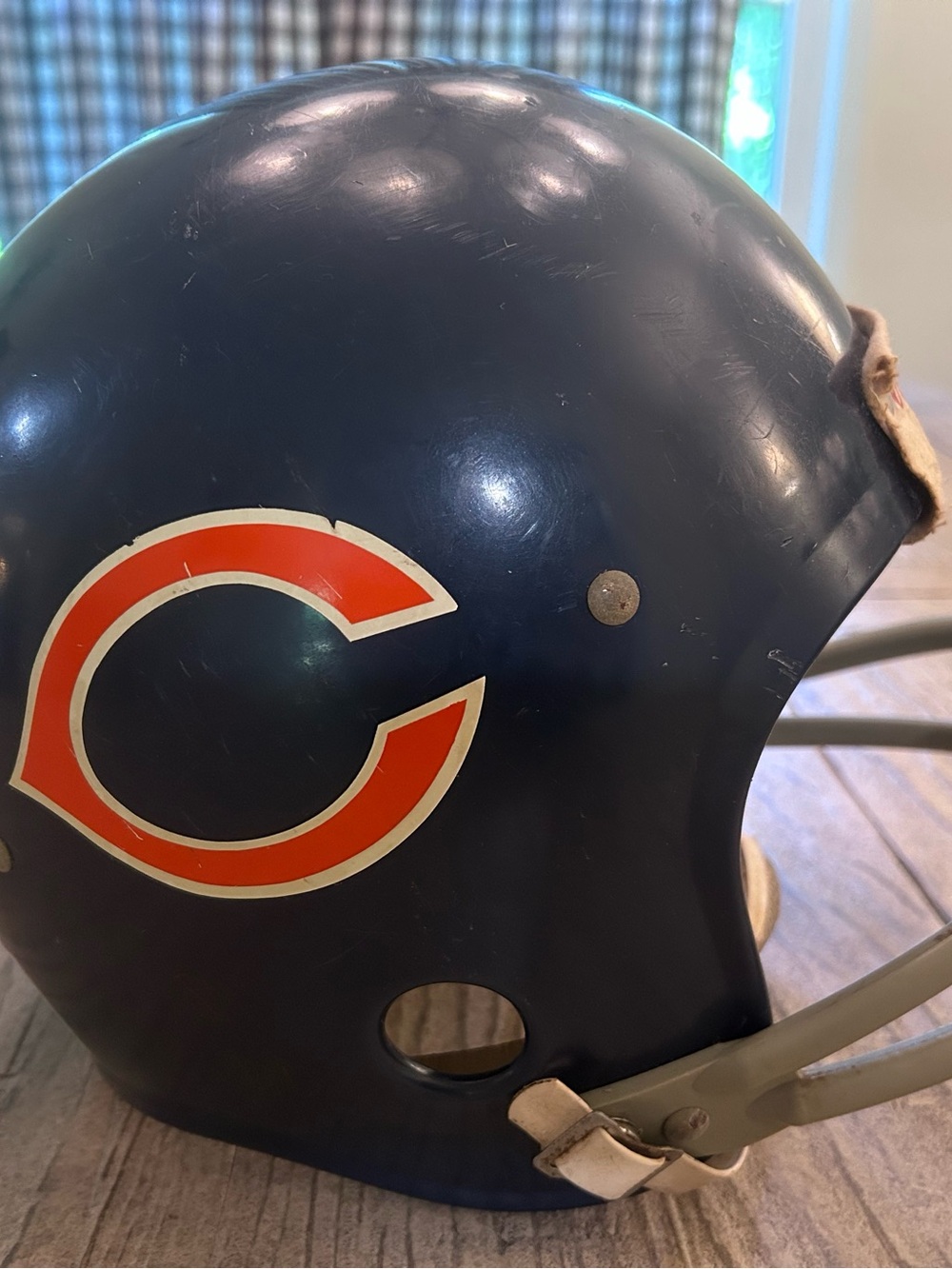 Vintage Chicago Bears Football Helmet